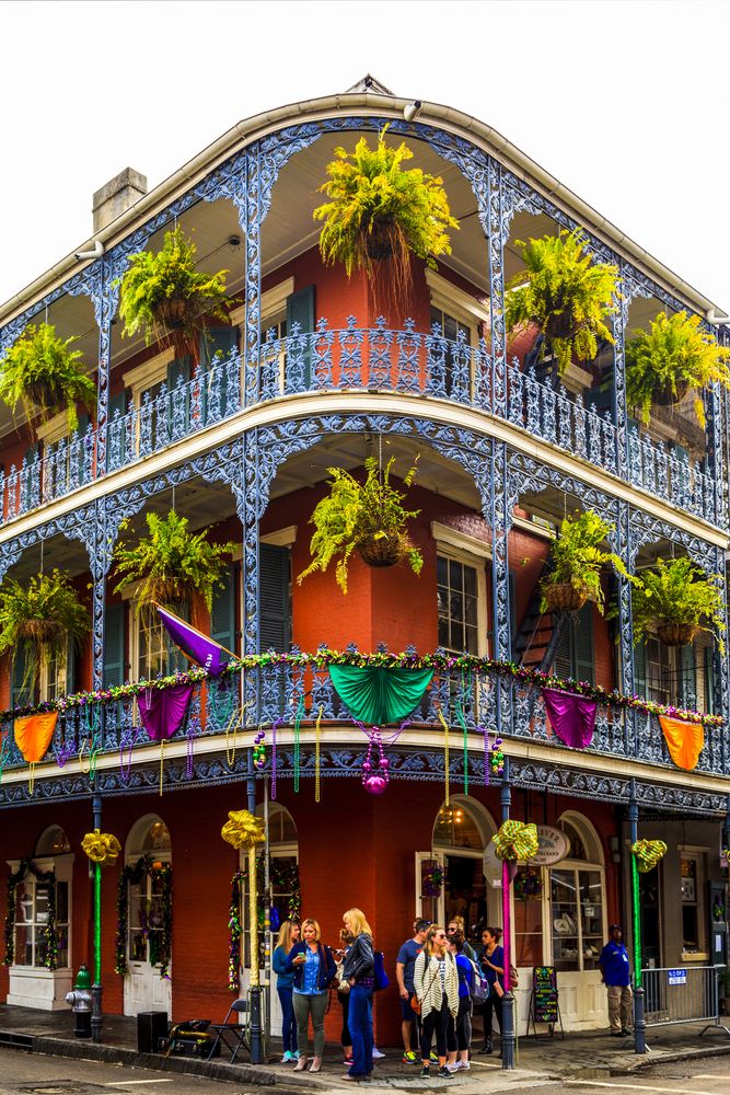 A building at the French Quarter
