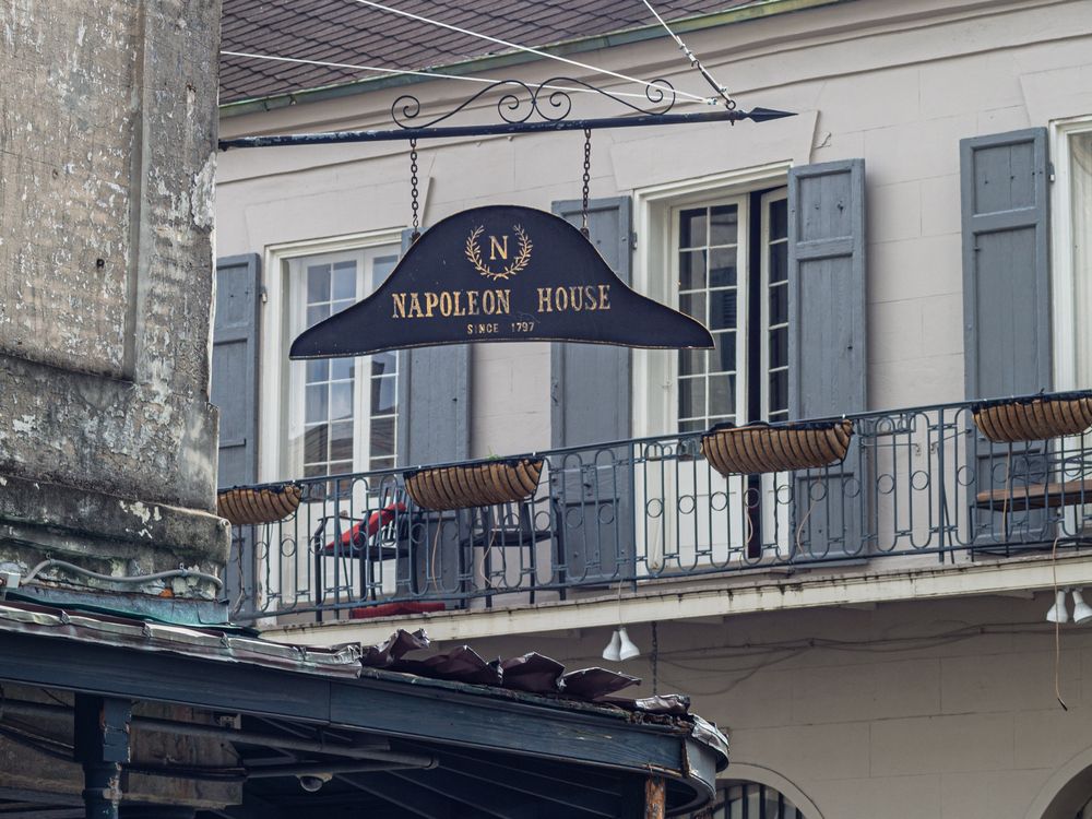 Signage of the Napoleon House