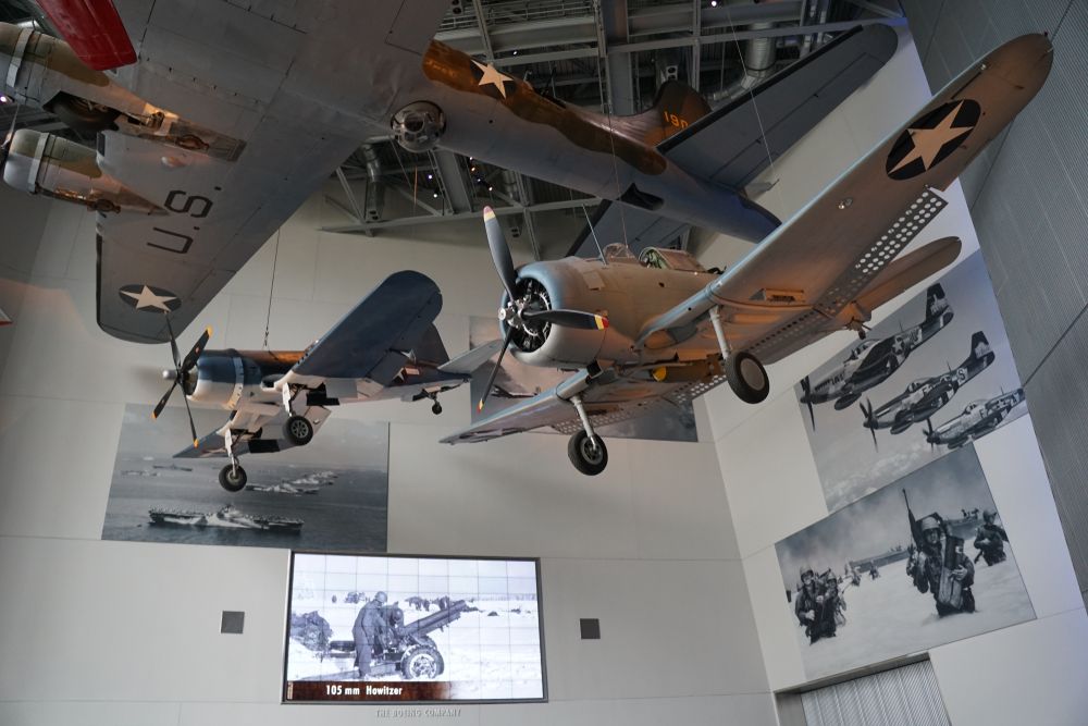 Interior of the National WW2 Museum
