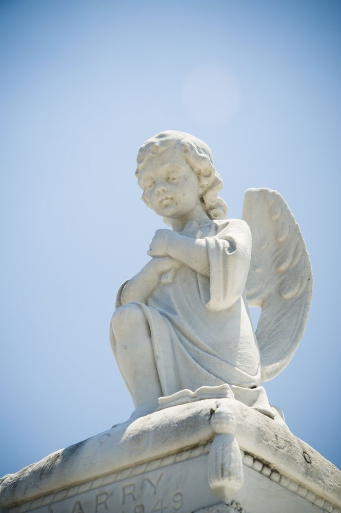Sculpture at St. Louis Cemetery No.1