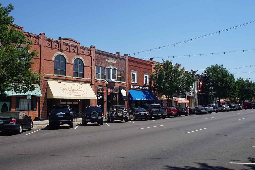 Buildings along Downtown Norman