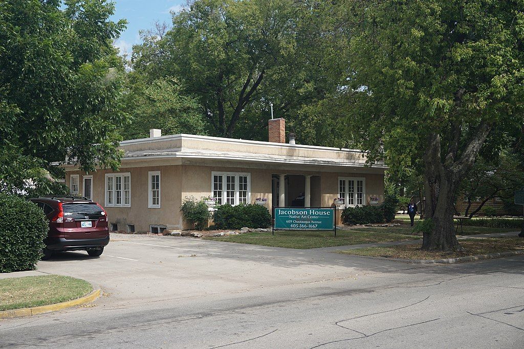 Exterior of Jacobson House Native Art Center