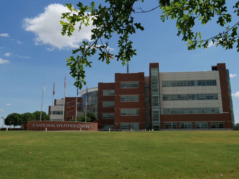 Exterior of the National Weather Center