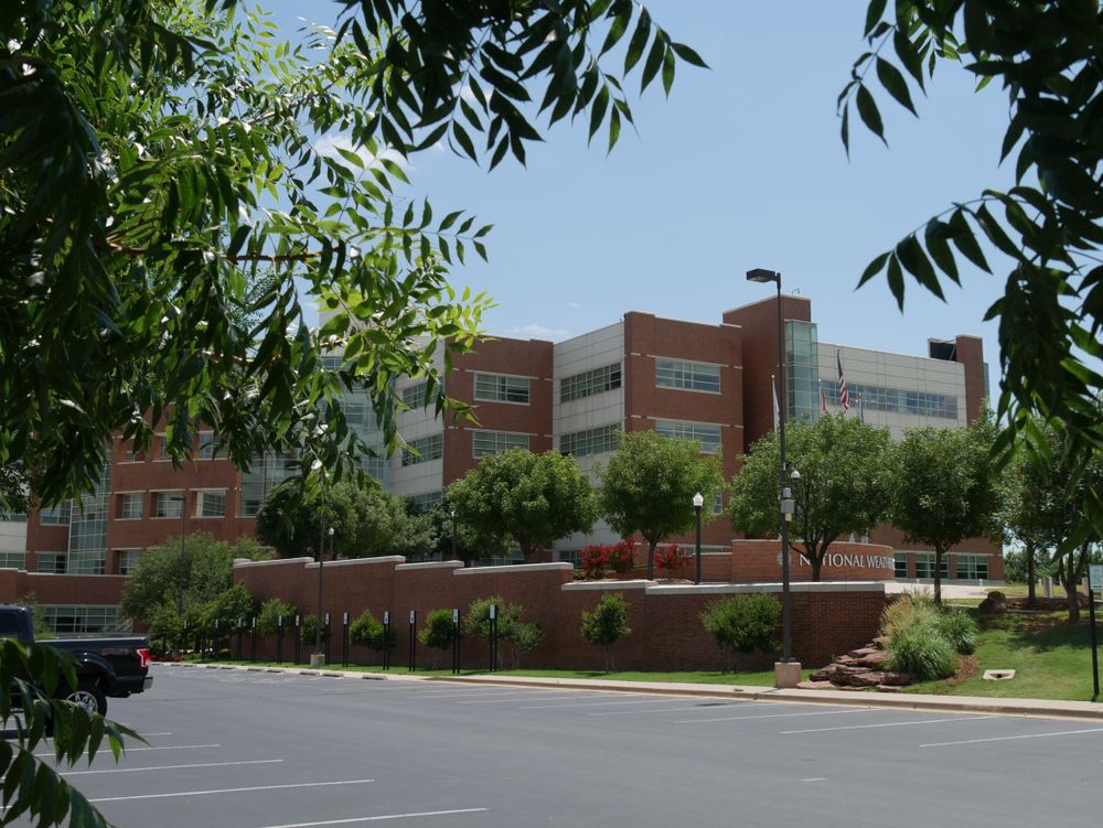 Facade of the National Weather Center
