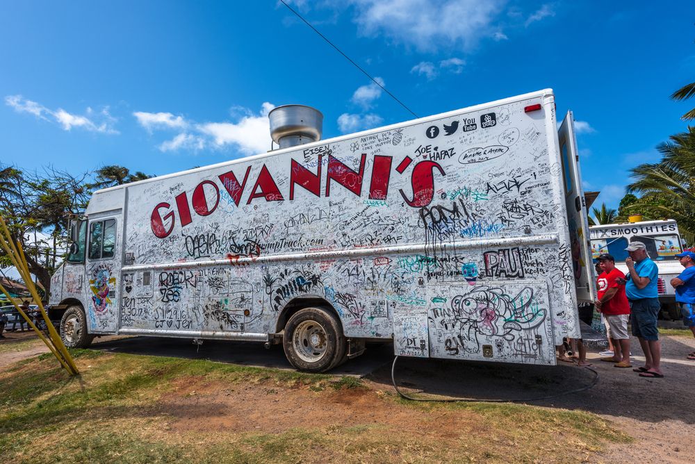 Exterior of Giovanni's Shrimp Truck