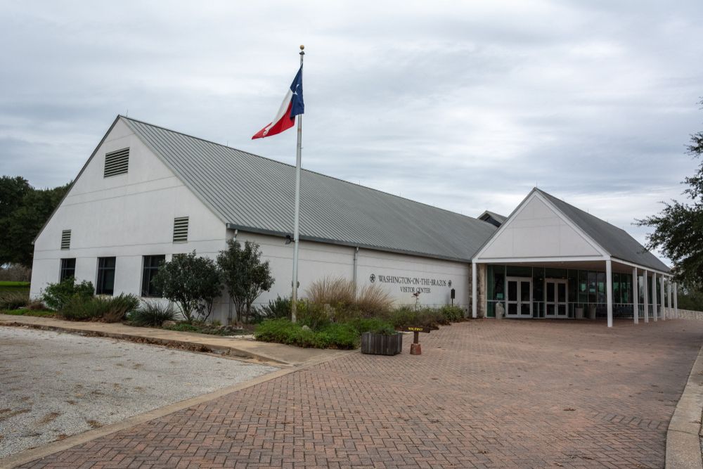Visitor's center of Washington-on-the-Brazos State Historic Site