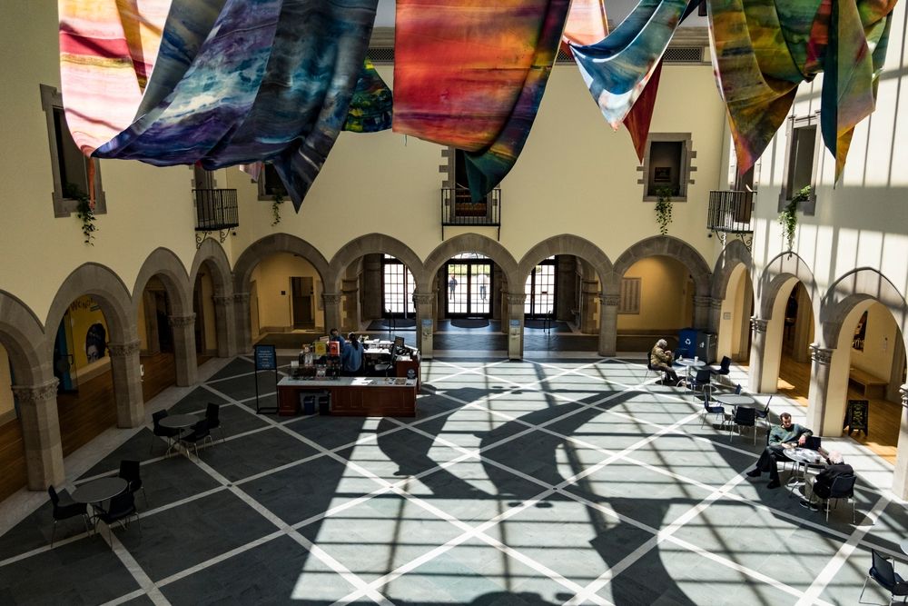 Atrium of the Chrysler Museum of Art