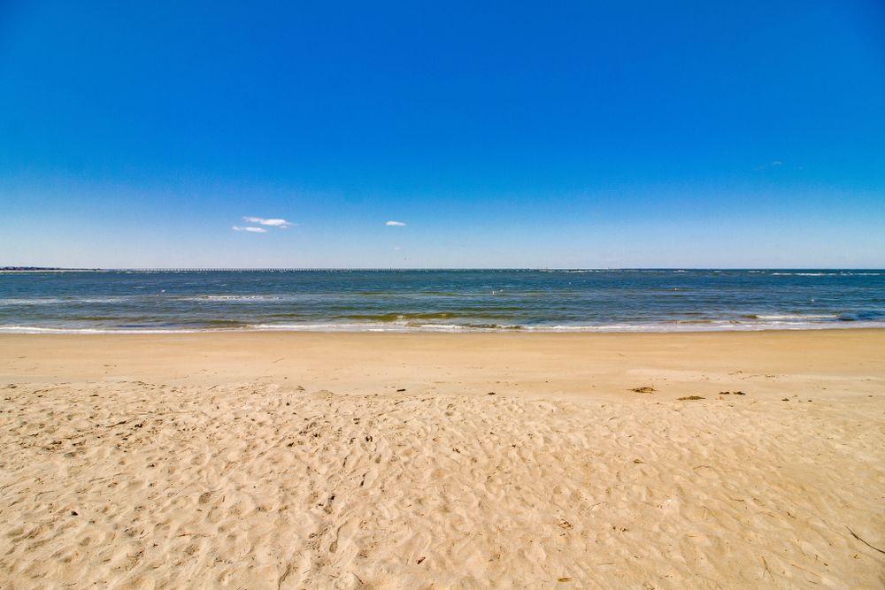 Sunny day at Ocean View Beach