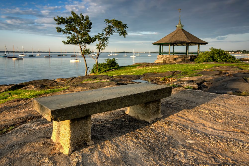 Sunset at Larchmont Manor Park
