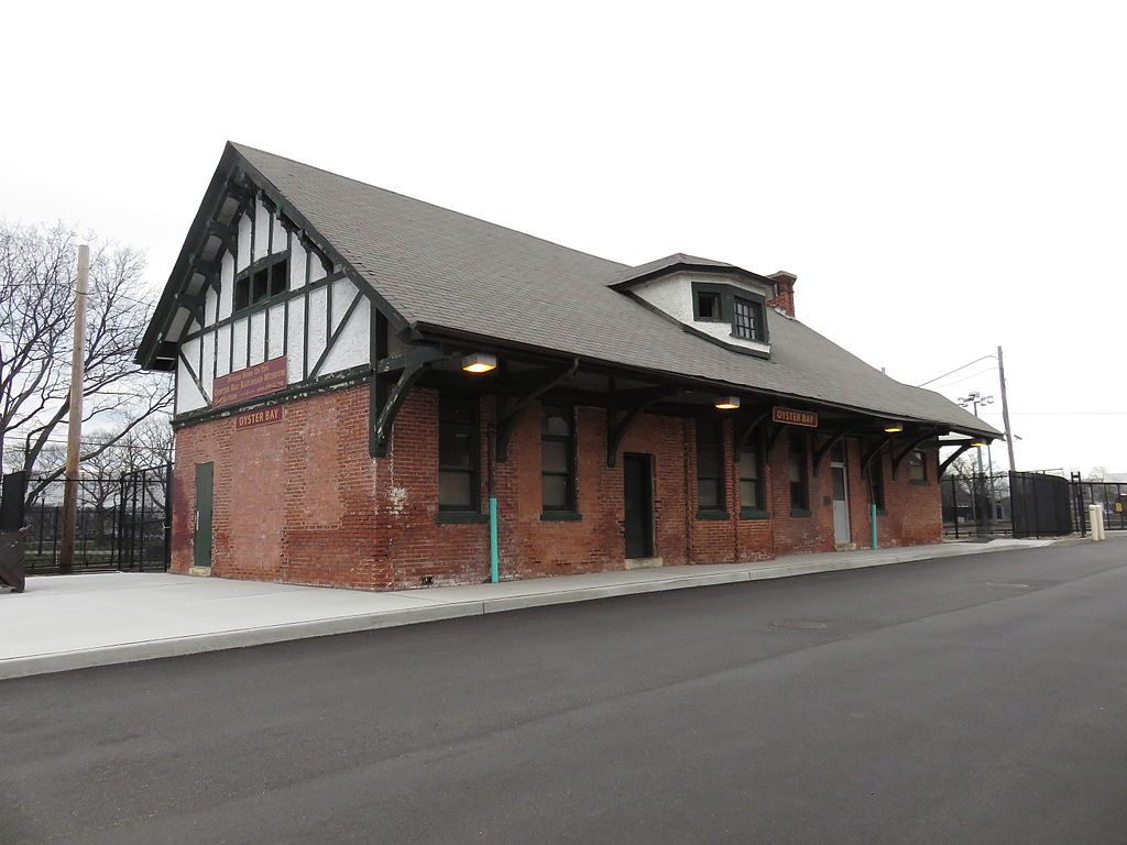 Exterior of the Oyster Bay Railroad Museum