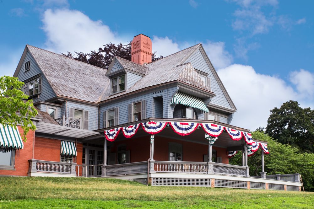 House at the Sagamore Hill National Historic Site