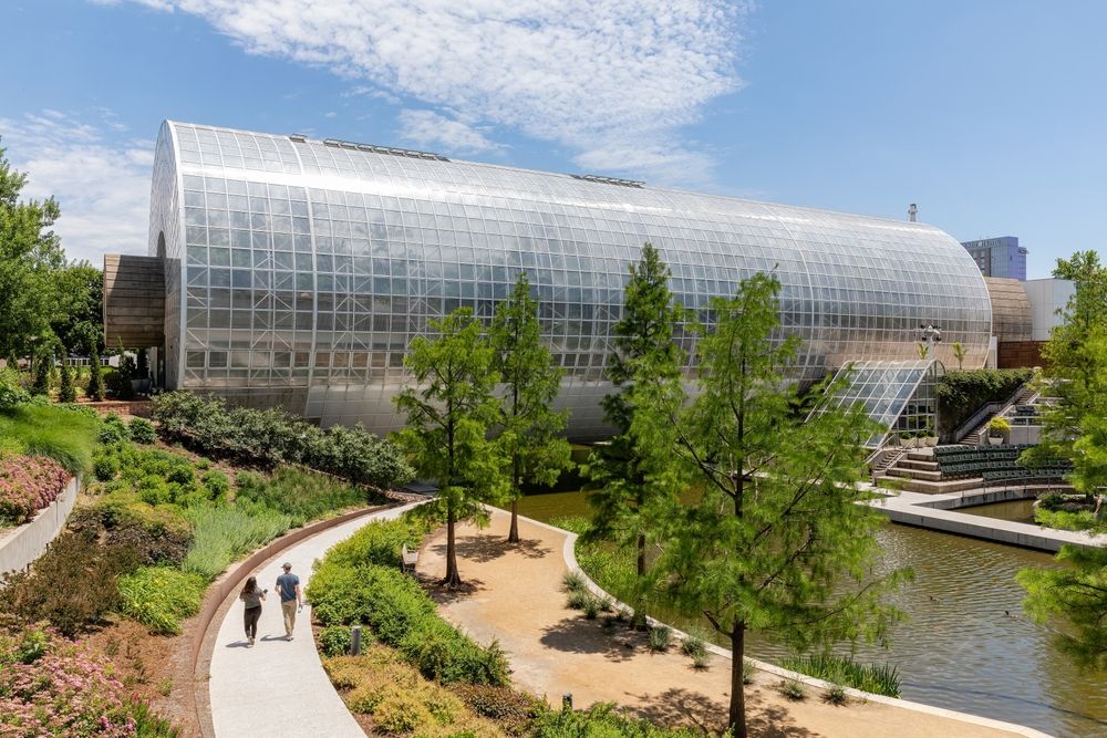 Exterior of Myriad Botanical Gardens