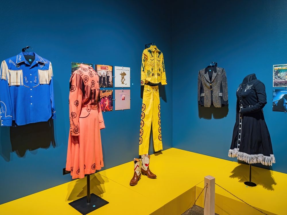 Outfits displayed in National Cowboy and Western Heritage Museum