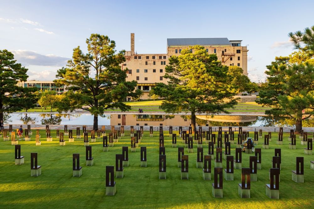 Daytime view of Oklahoma City National Memorial and Museum