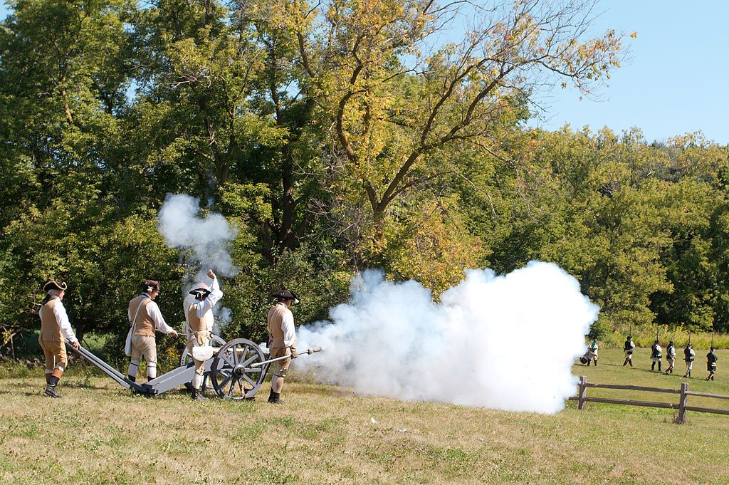 Reenactment at Ozaukee County Pioneer Village