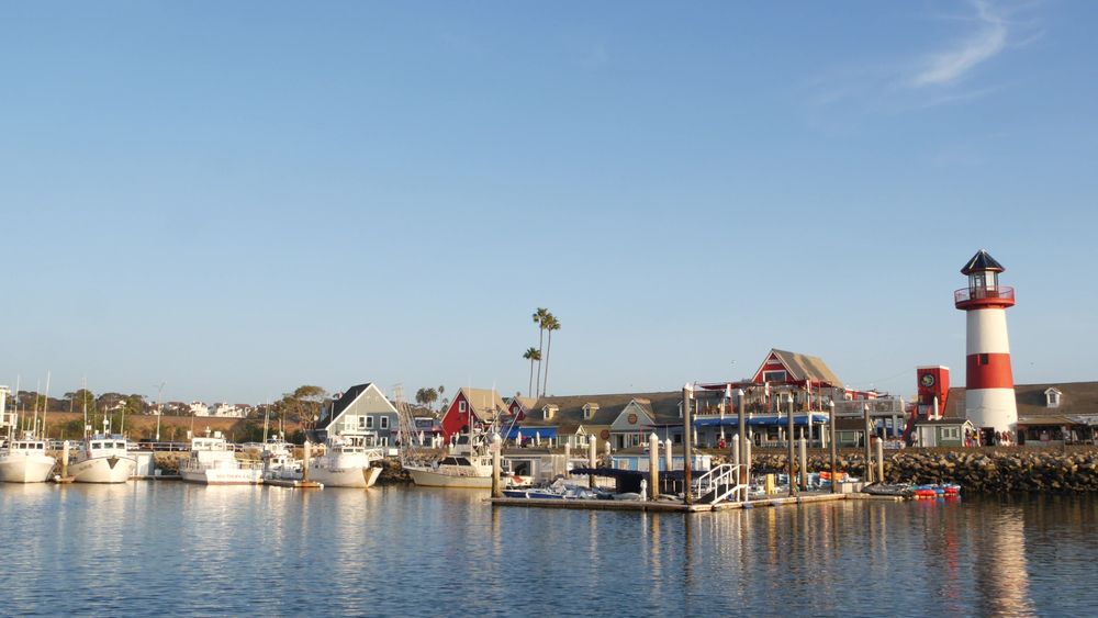 Front view of Harbor Village