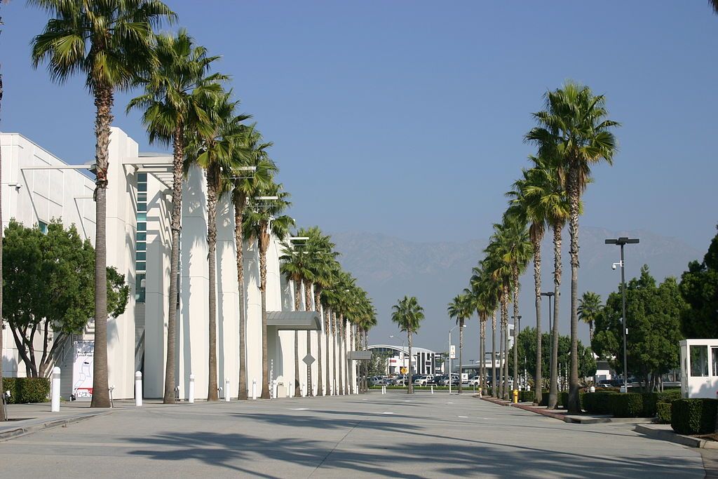 Tree line in Ontario Convention Center