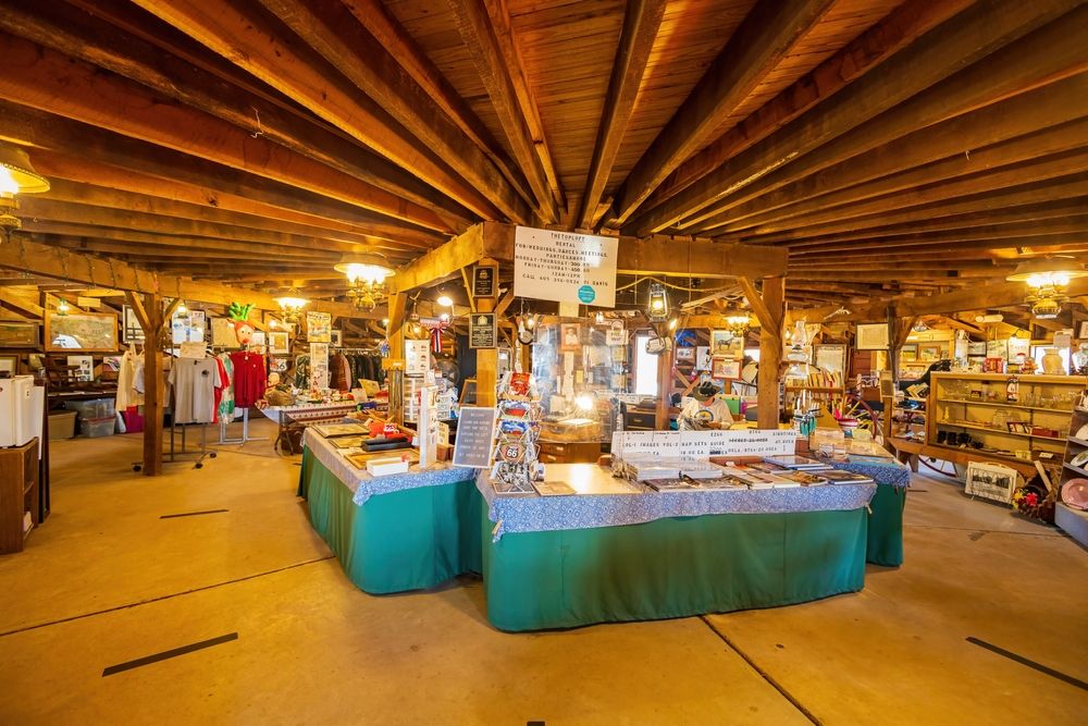 Interior of the Arcadia Round Barn