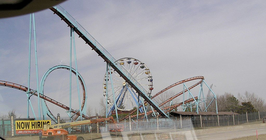 Rides at Frontier City Theme Park
