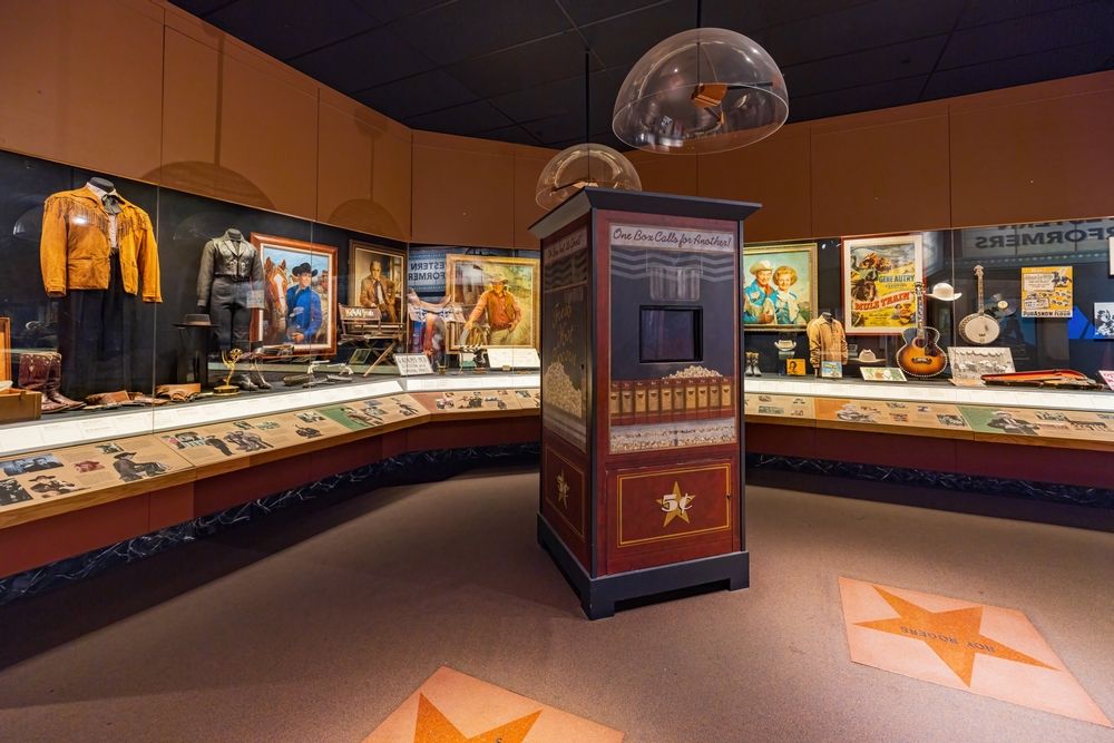 Exhibit inside the National Cowboy and Western Heritage Museum