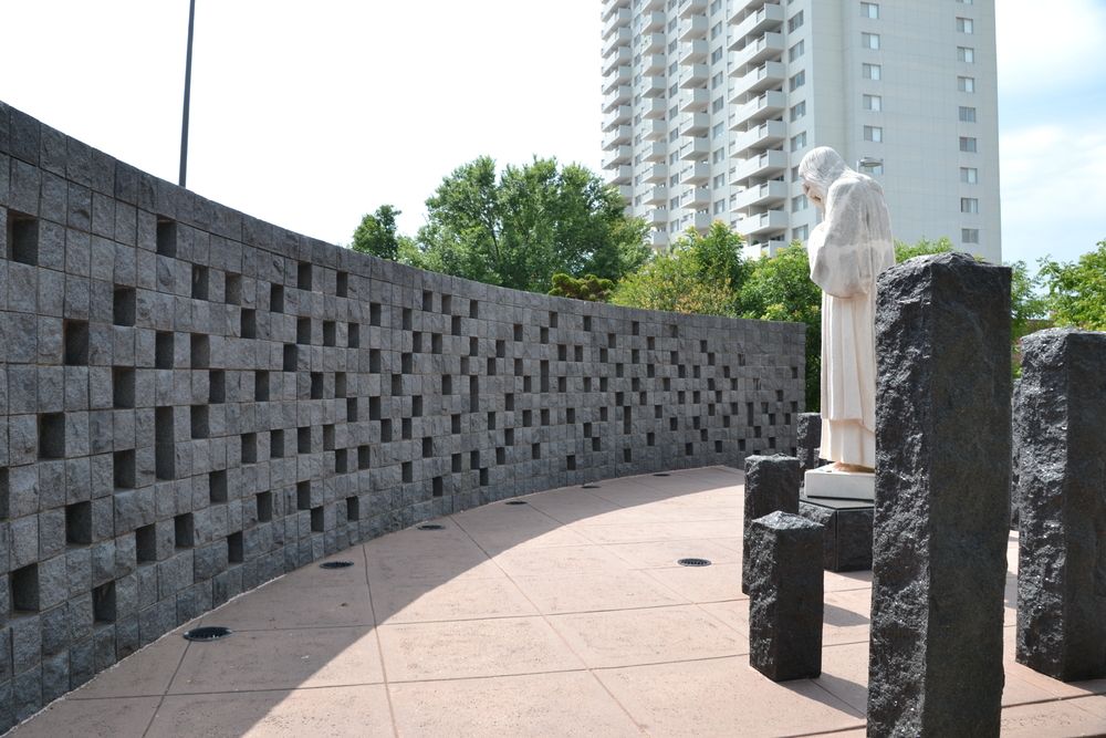 Wall memorial at Oklahoma City National Memorial & Museum
