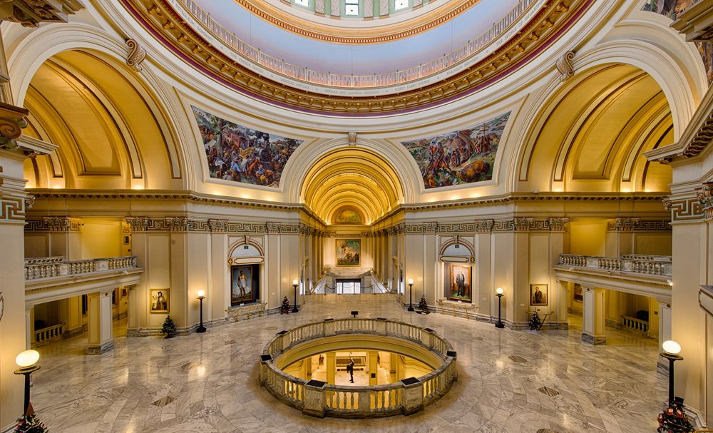Interior of the Oklahoma State Capitol