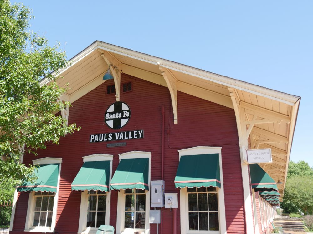 Exterior of Santa Fe Depot Museum