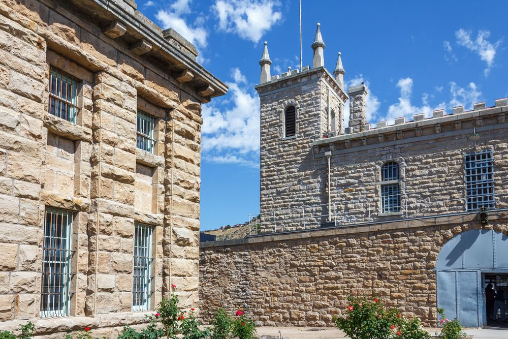 View of Old Idaho State Penitentiary