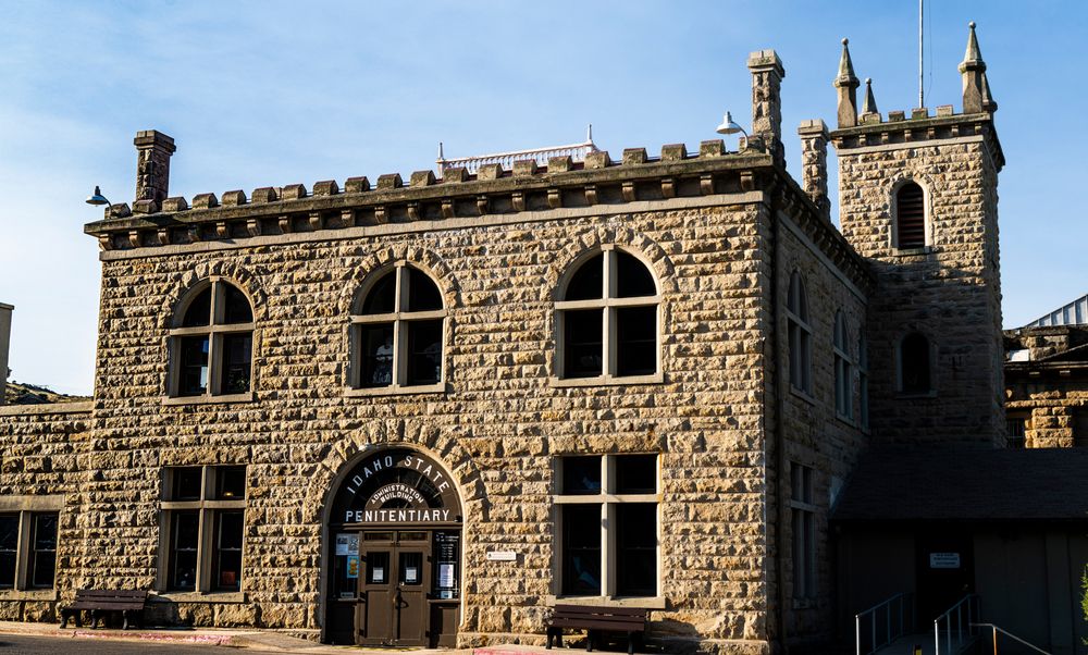 View of Old Idaho State Penitentiary