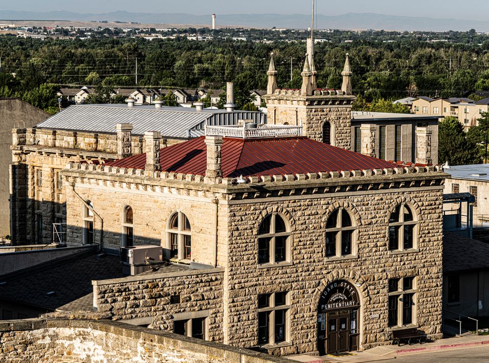 View of Old Idaho State Penitentiary
