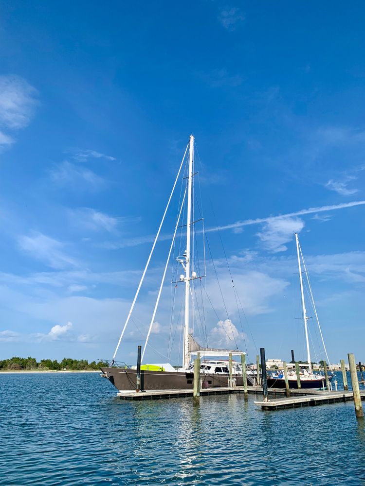 Sail boats in Beaufort