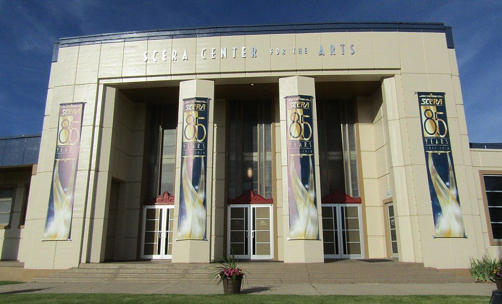 Exterior of SCERA Center for the Arts