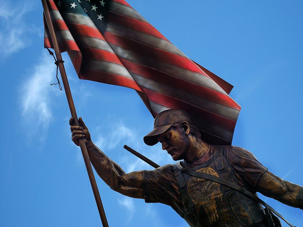 Top half of Chris Kyle American Sniper Memorial