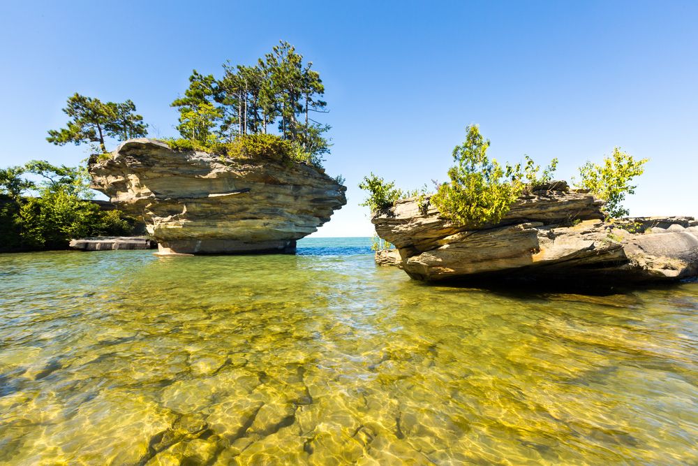 View of Turnip Rock