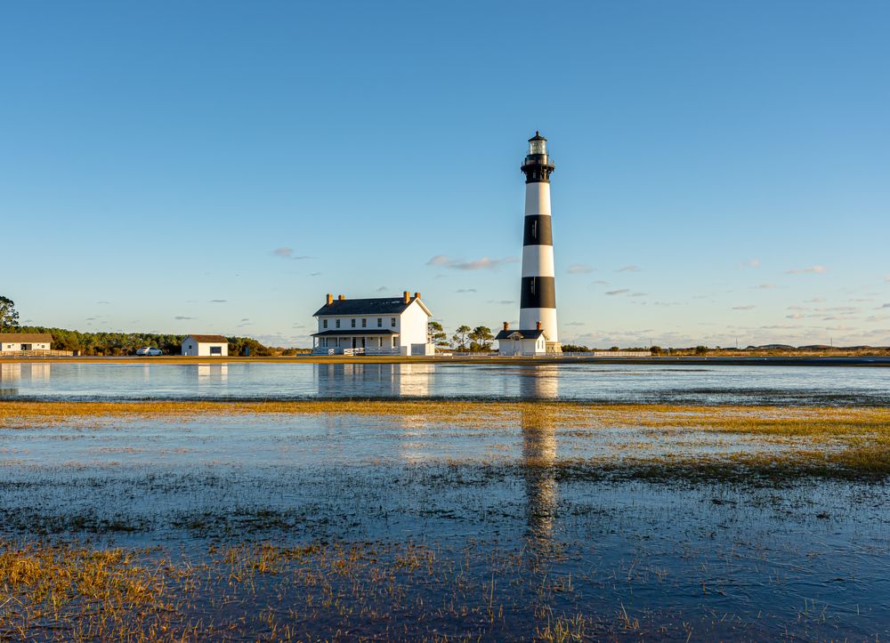 Lighthouse in Cape Hatteras National Seashore