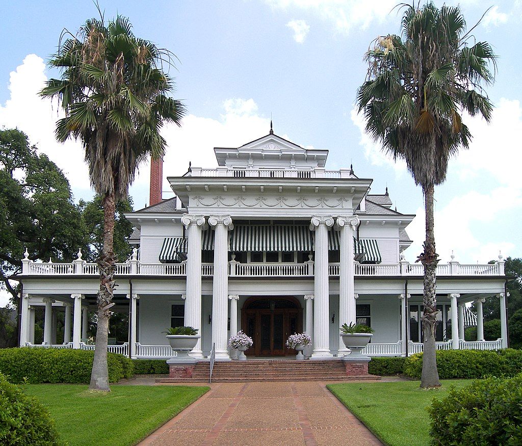 Exterior of the McFaddin-Ward House Historic Museum