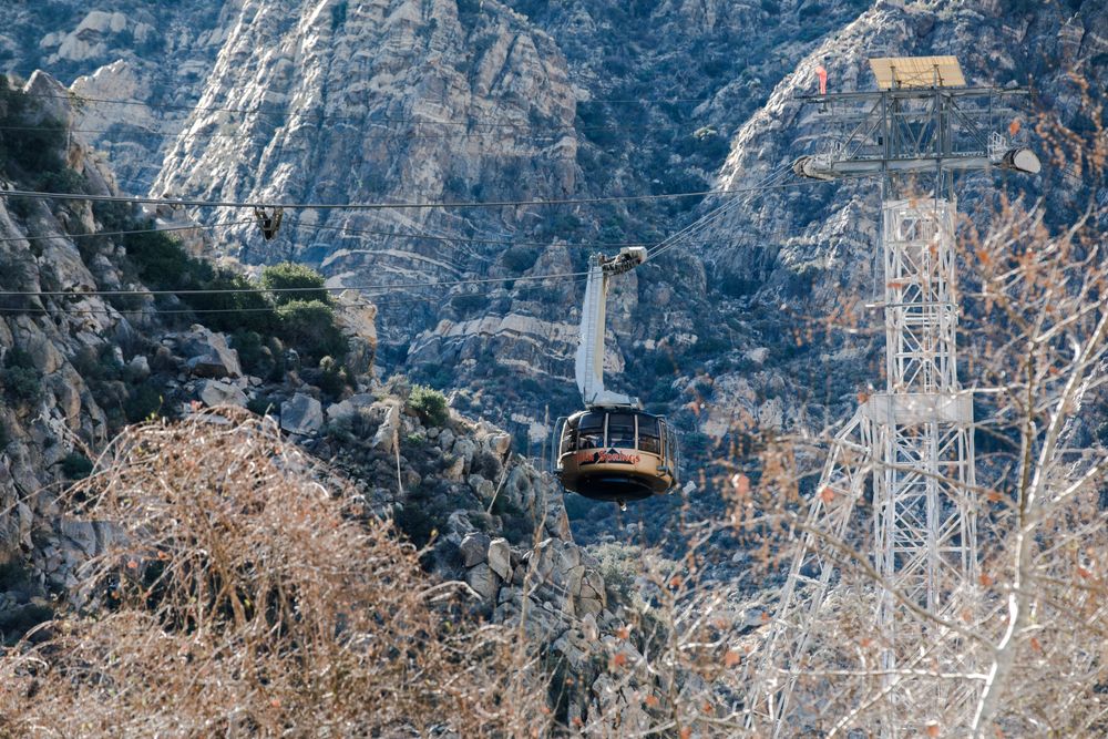 View of Palm Springs Aerial Tramway