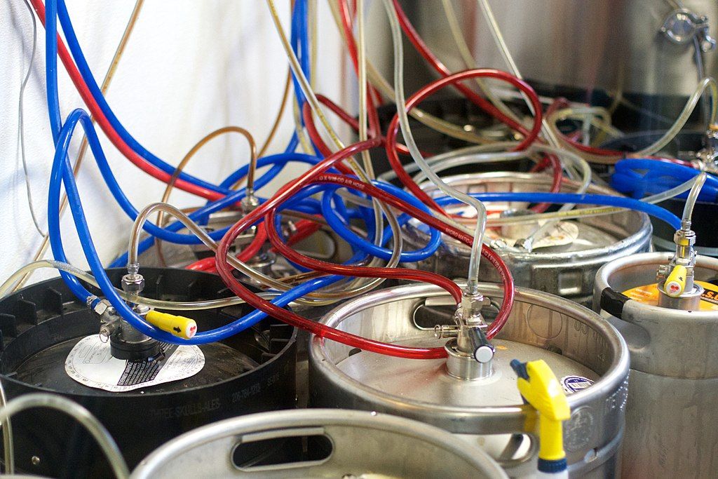 Brewing process in THAT Brewery