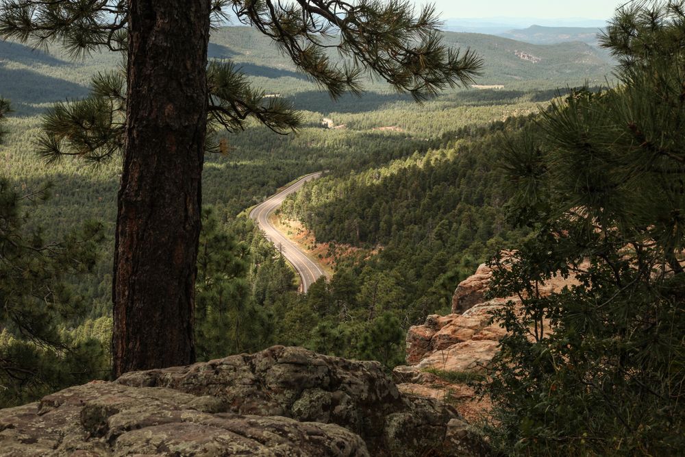 View of Mogollon Rim at Tonto National Forest