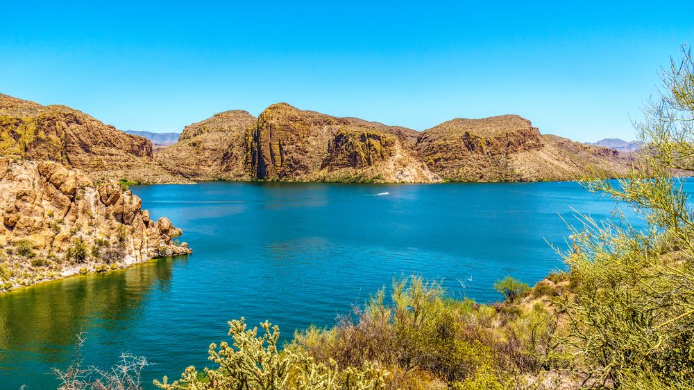 Waters of Canyon Lake at Tonto National Forest