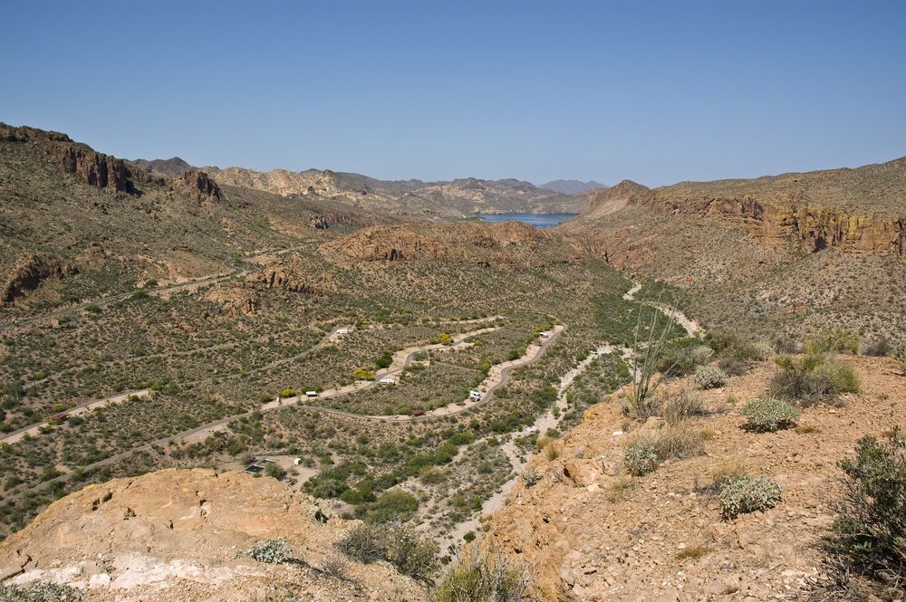 View of at Tortilla Flat Tonto National Forest