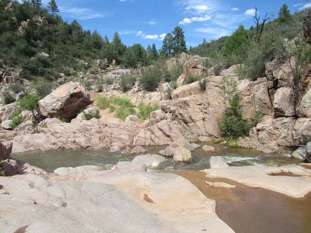 Ellison creek at Water Wheel Falls