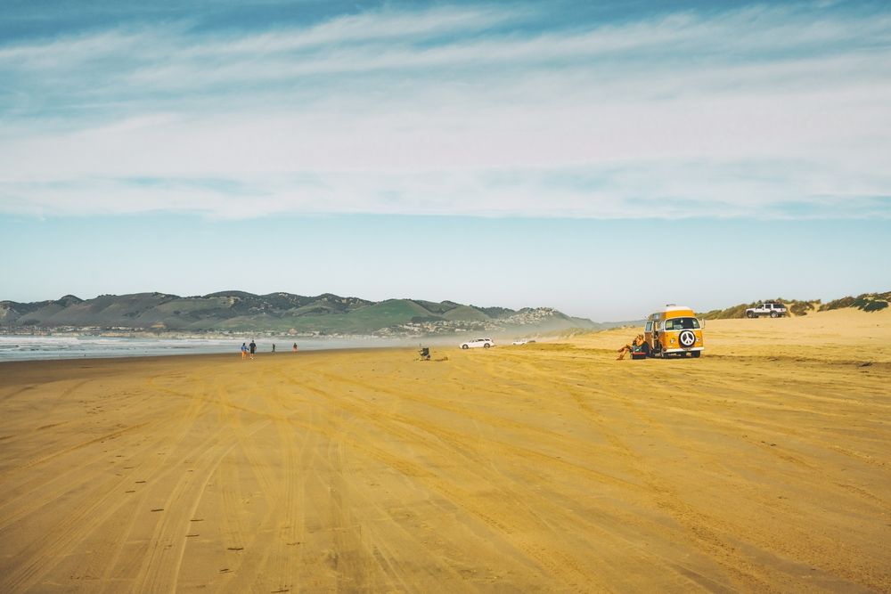 Vehicles at Oceano Dunes State Vehicular Recreation Area