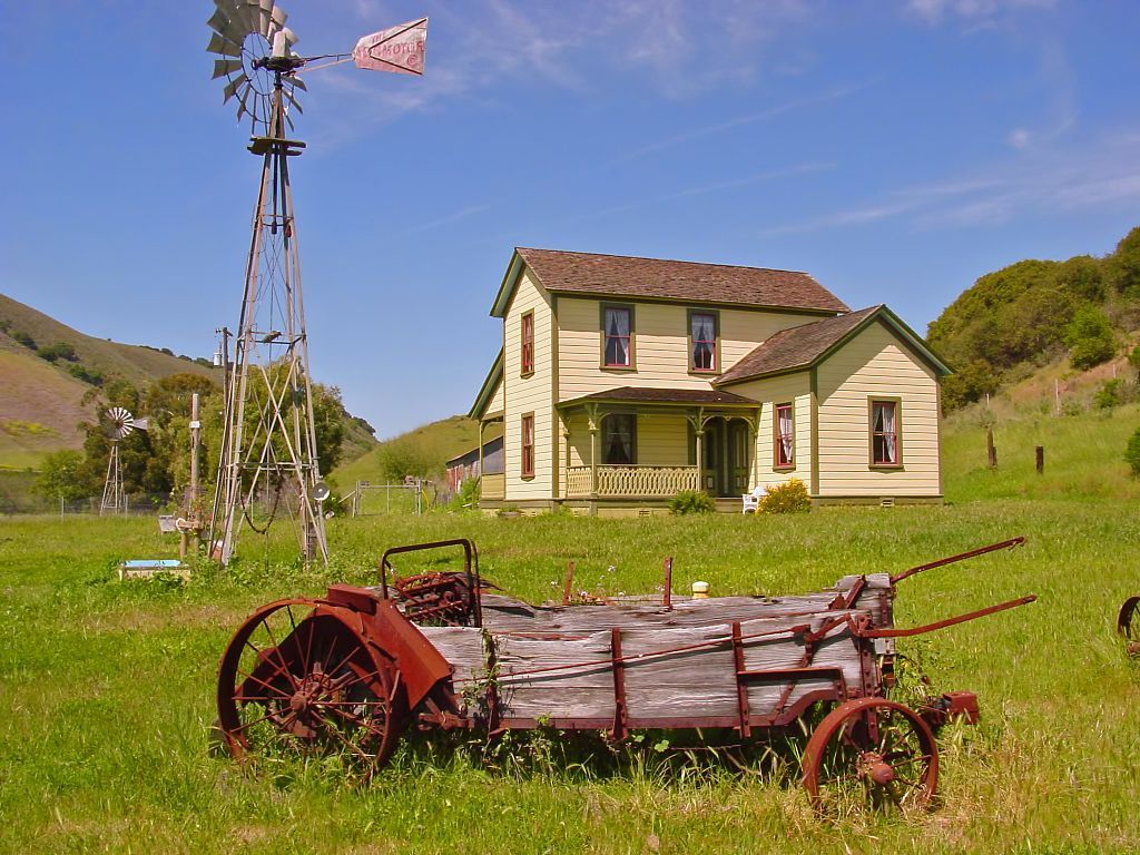 A house at Price Historical Park