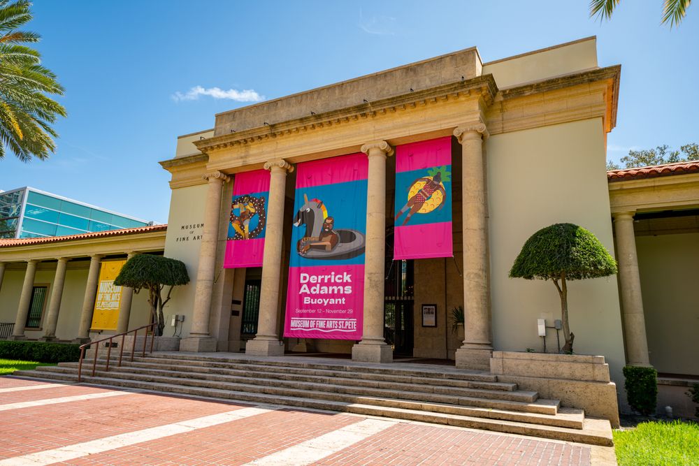 Exterior of the Florida Museum of Fine Arts