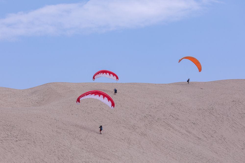 Hang-gliding at Kiwanda Kites Adventures