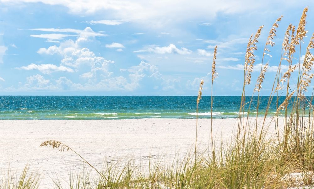 Sunny day at St. Pete Beach