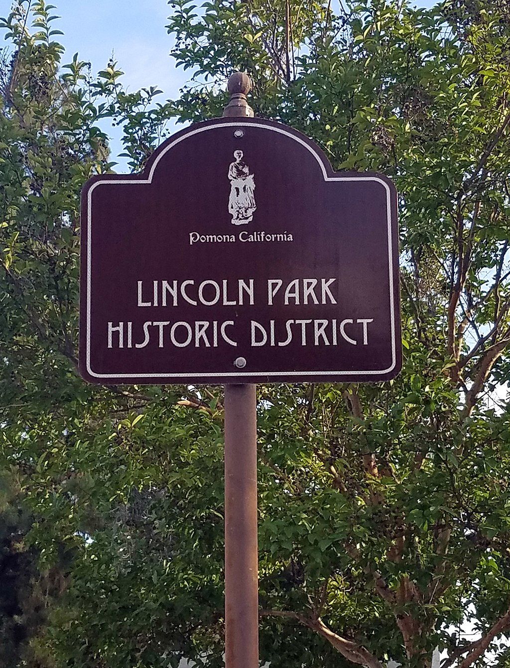 Signage of Lincoln Park Historic District
