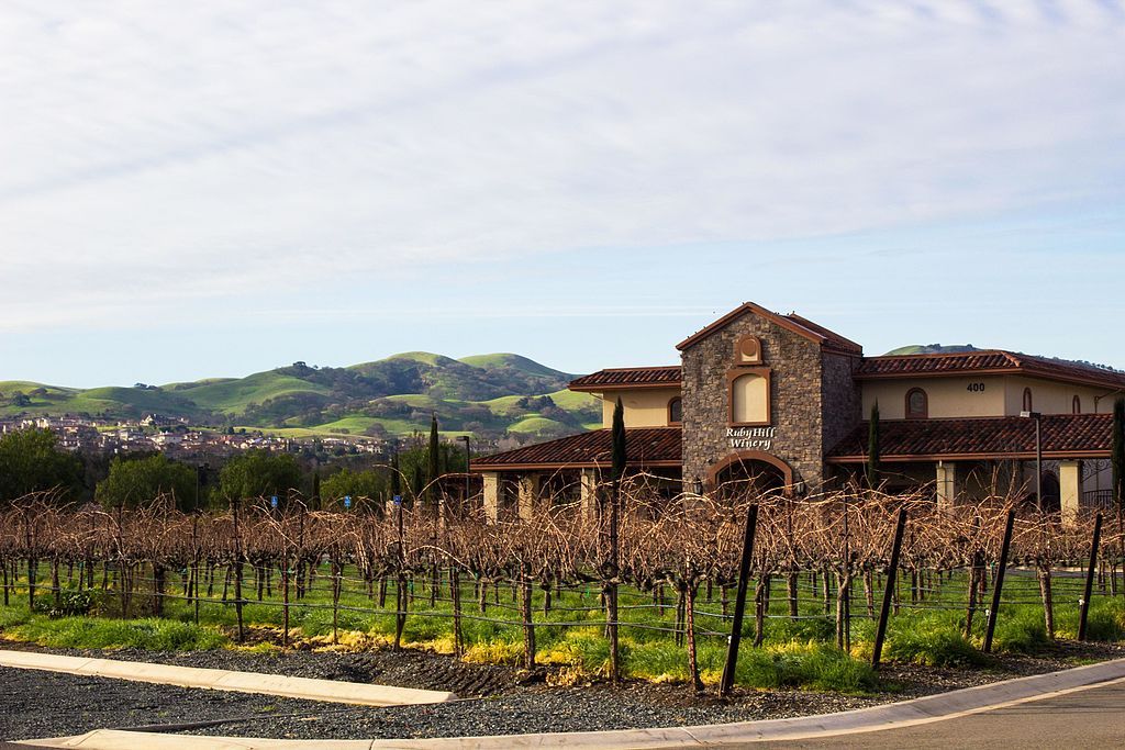 Exterior of Ruby Hill Winery