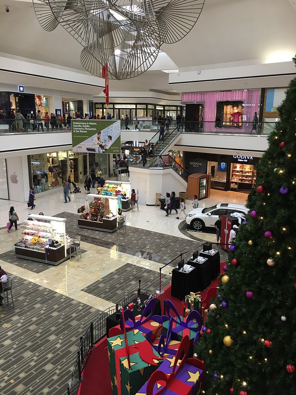 Interior of Stoneridge Shopping Center